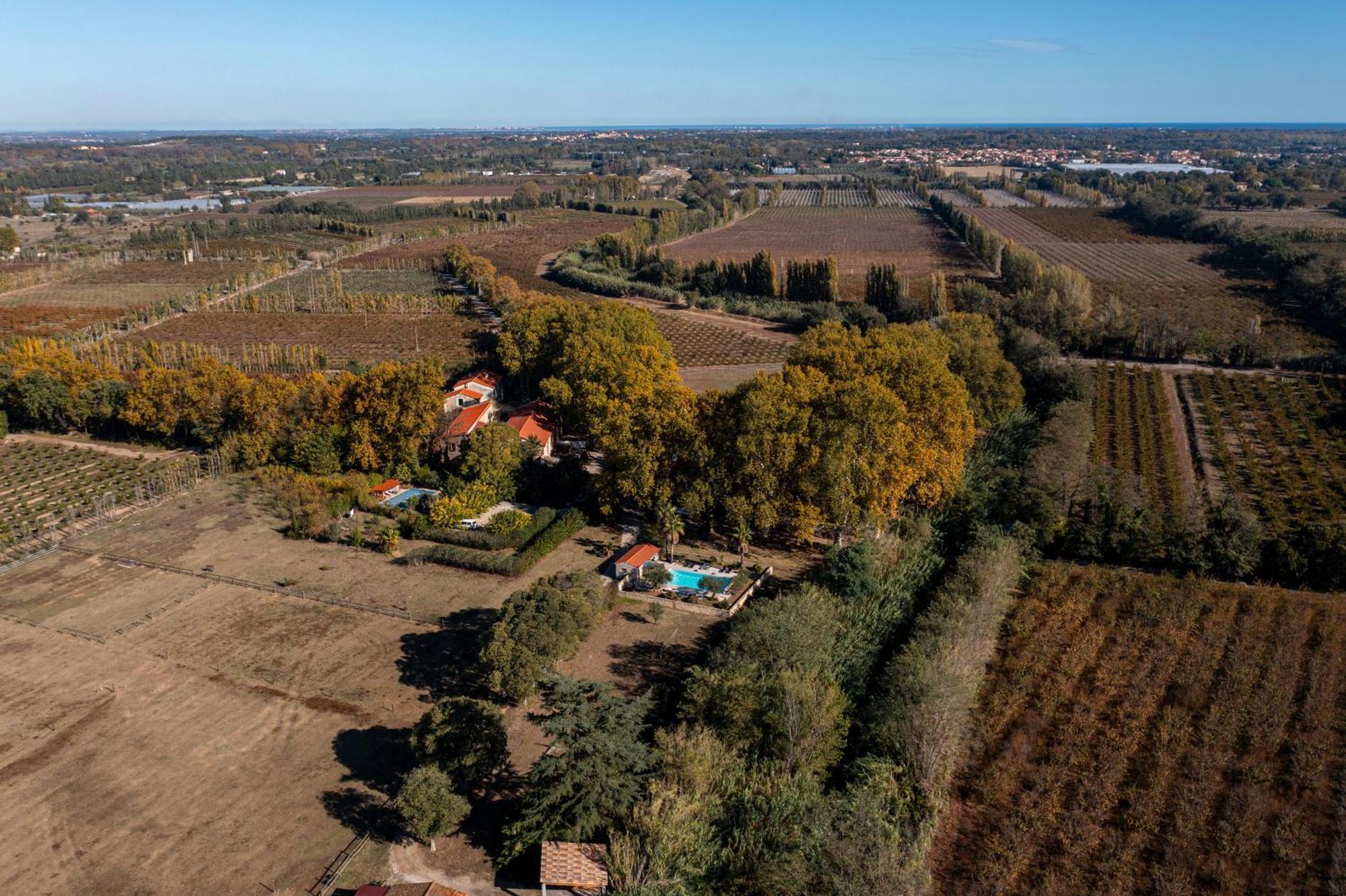 Domaine Castell De Bles Bed & Breakfast Saint-Génis Exterior photo